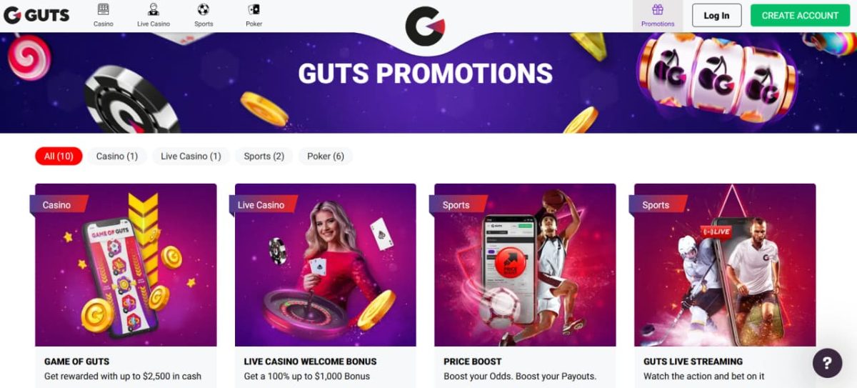 Guts Bonus Canada — Wager-Free Spins, Real Wagering Maths image 1